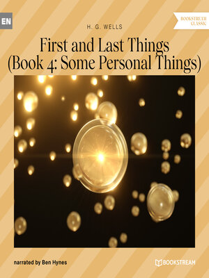 cover image of First and Last Things--Book 4